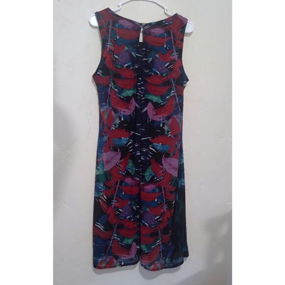 Dana Buchman Abstract Print Dress - Picture 3 of 4